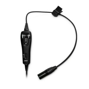 A20 cable with 5 pin XLR plug, straight cable