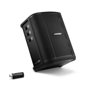 Bose S1 Pro+ Wireless PA System and Wireless Mic/Line Transmitter – XLR